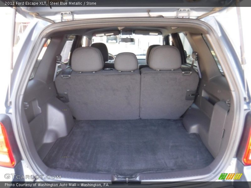 Steel Blue Metallic / Stone 2012 Ford Escape XLT