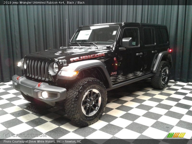 Black / Black 2019 Jeep Wrangler Unlimited Rubicon 4x4