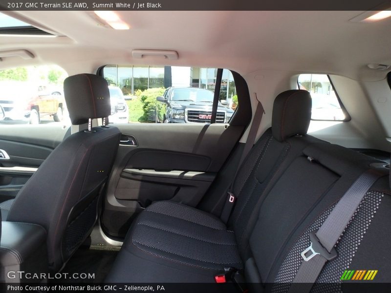 Summit White / Jet Black 2017 GMC Terrain SLE AWD