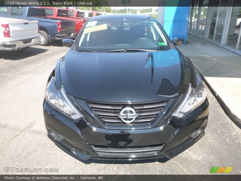 Super Black / Charcoal 2018 Nissan Altima 2.5 S