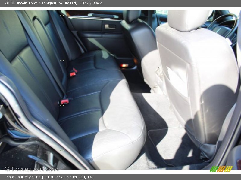 Black / Black 2008 Lincoln Town Car Signature Limited
