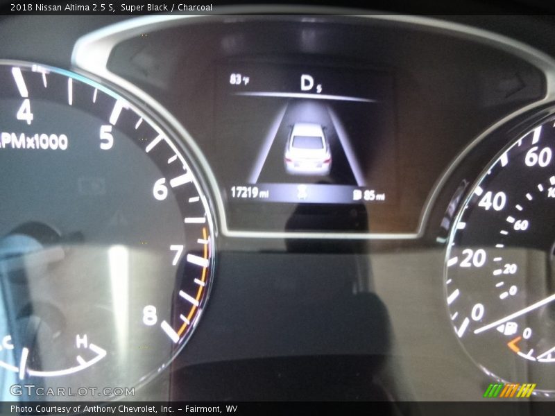 Super Black / Charcoal 2018 Nissan Altima 2.5 S