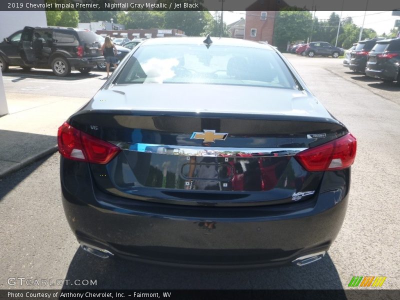 Nightfall Gray Metallic / Jet Black 2019 Chevrolet Impala Premier