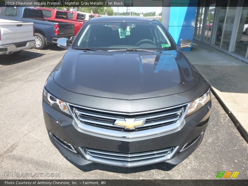 Nightfall Gray Metallic / Jet Black 2019 Chevrolet Impala Premier