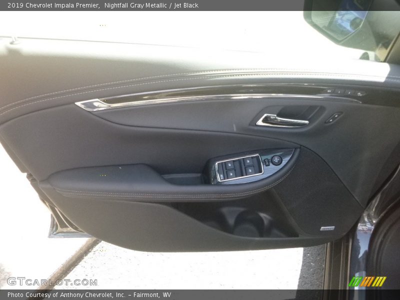Nightfall Gray Metallic / Jet Black 2019 Chevrolet Impala Premier