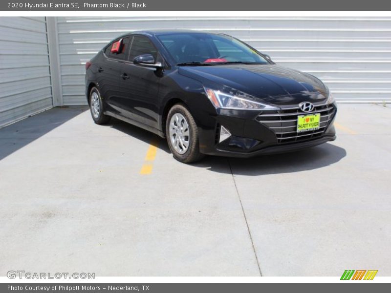 Phantom Black / Black 2020 Hyundai Elantra SE