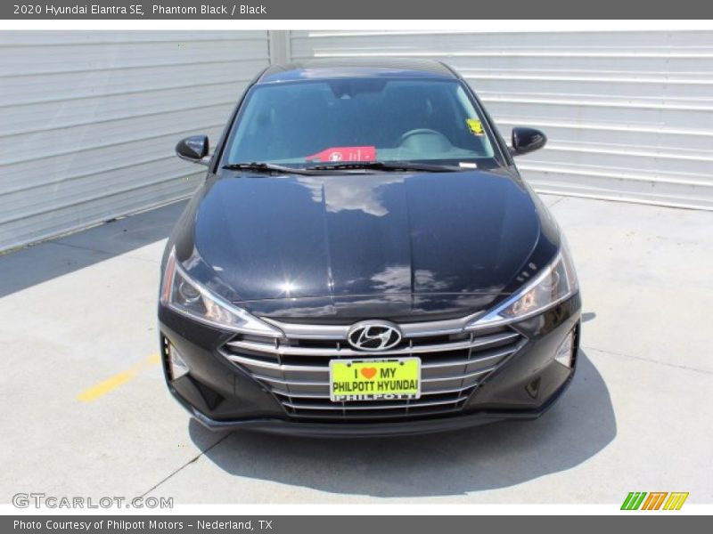 Phantom Black / Black 2020 Hyundai Elantra SE