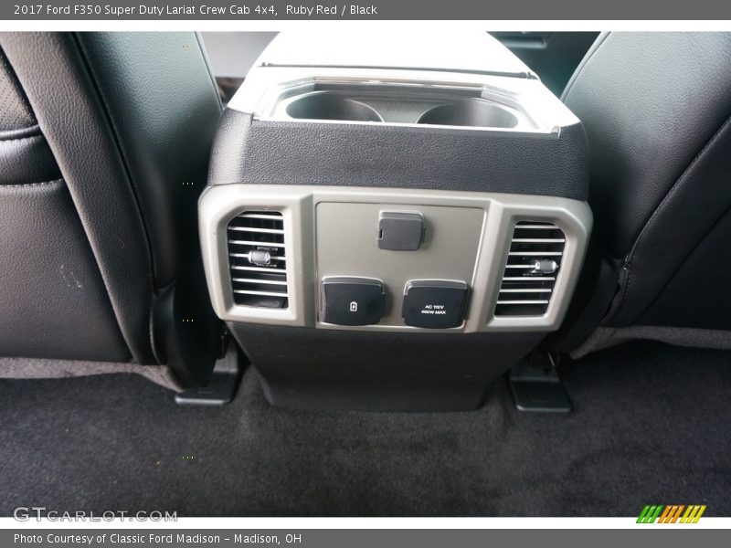 Ruby Red / Black 2017 Ford F350 Super Duty Lariat Crew Cab 4x4