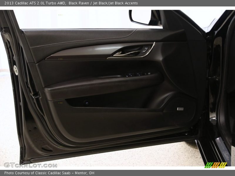 Black Raven / Jet Black/Jet Black Accents 2013 Cadillac ATS 2.0L Turbo AWD