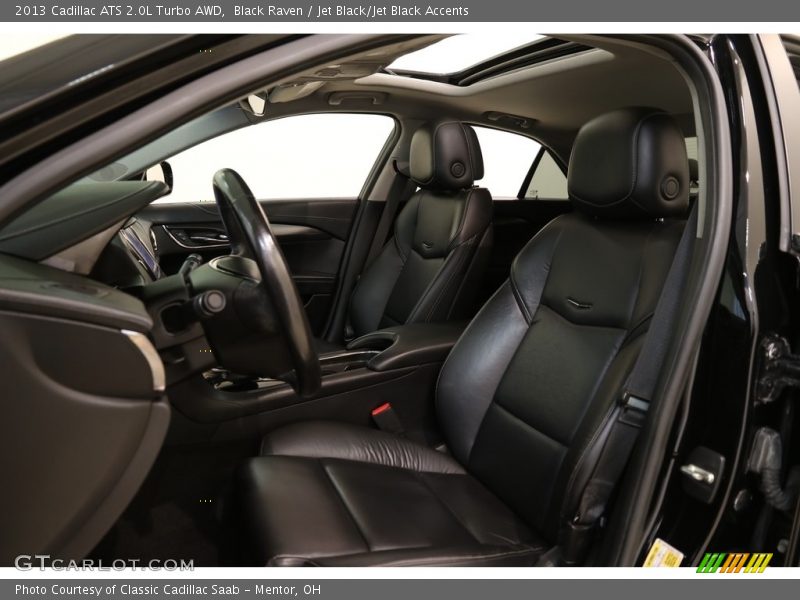 Black Raven / Jet Black/Jet Black Accents 2013 Cadillac ATS 2.0L Turbo AWD