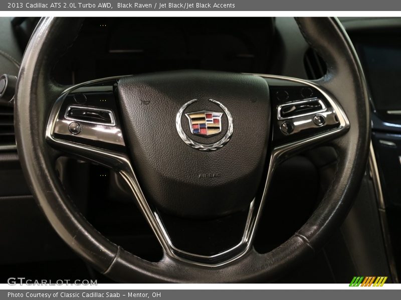 Black Raven / Jet Black/Jet Black Accents 2013 Cadillac ATS 2.0L Turbo AWD