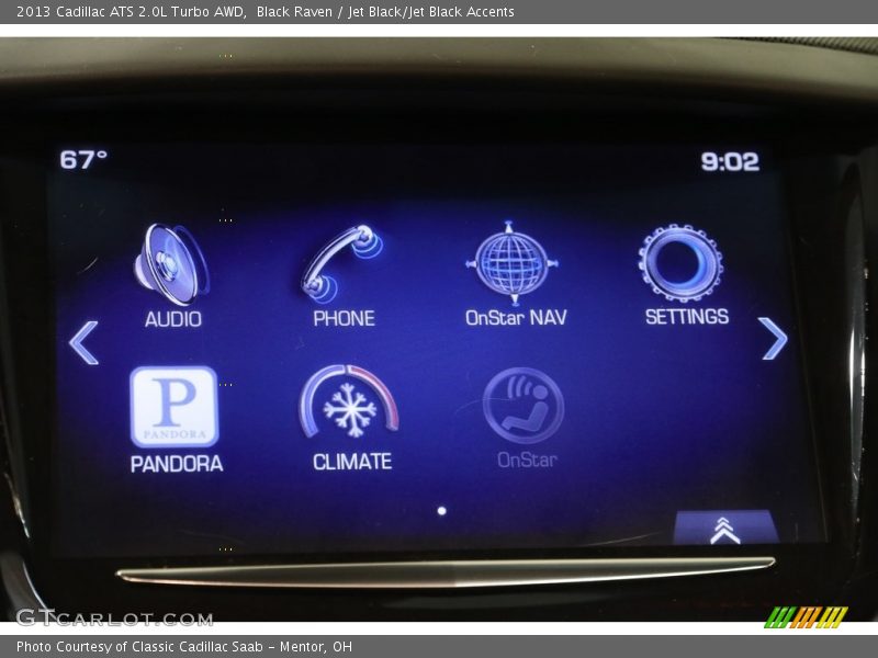 Black Raven / Jet Black/Jet Black Accents 2013 Cadillac ATS 2.0L Turbo AWD