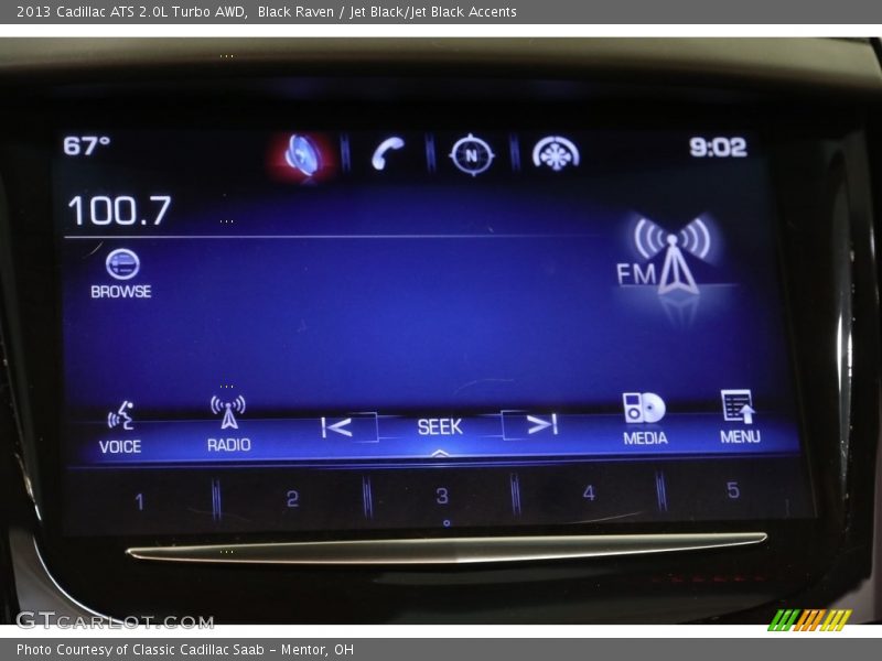 Black Raven / Jet Black/Jet Black Accents 2013 Cadillac ATS 2.0L Turbo AWD