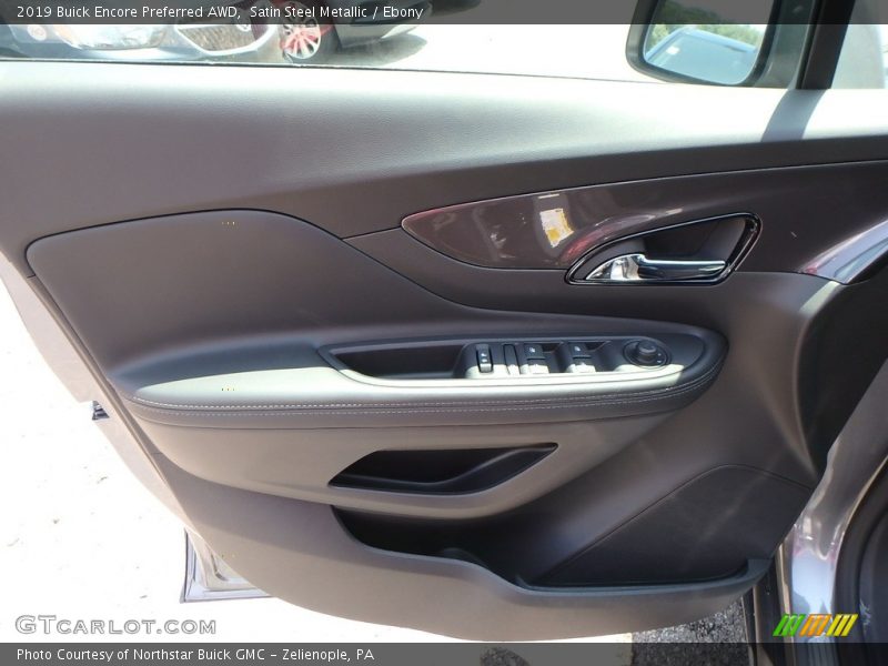 Satin Steel Metallic / Ebony 2019 Buick Encore Preferred AWD
