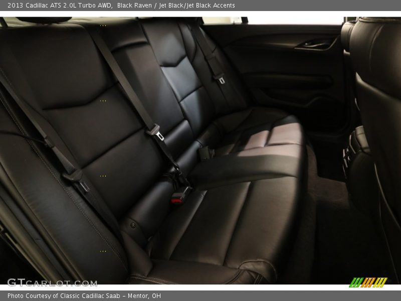 Black Raven / Jet Black/Jet Black Accents 2013 Cadillac ATS 2.0L Turbo AWD