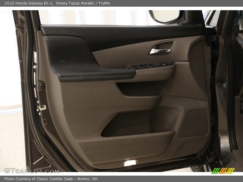 Smoky Topaz Metallic / Truffle 2016 Honda Odyssey EX-L
