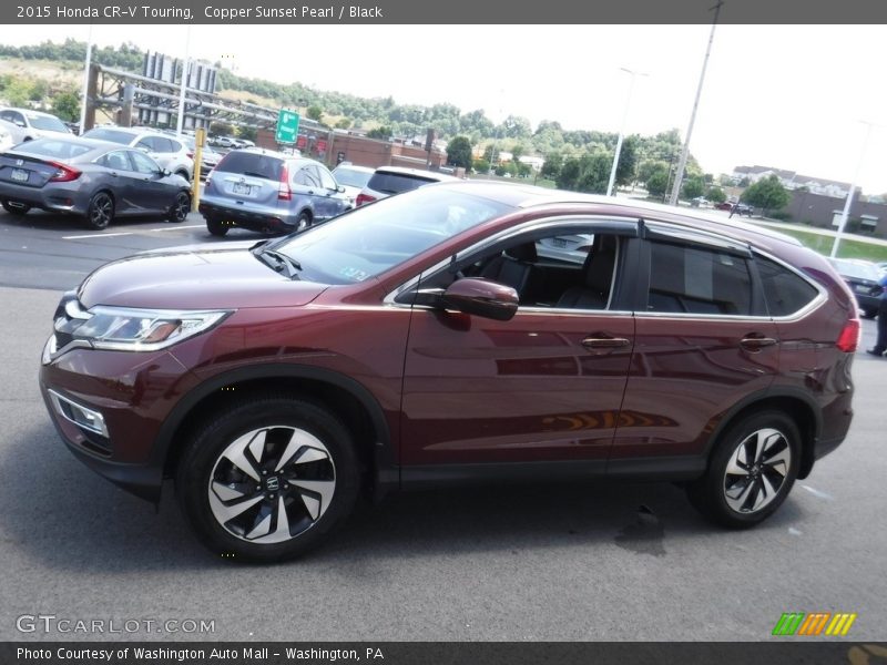 Copper Sunset Pearl / Black 2015 Honda CR-V Touring