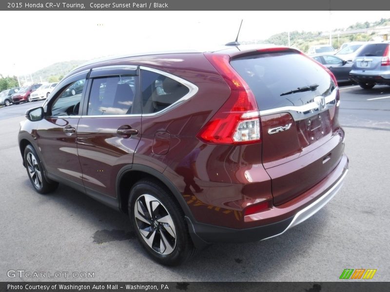 Copper Sunset Pearl / Black 2015 Honda CR-V Touring