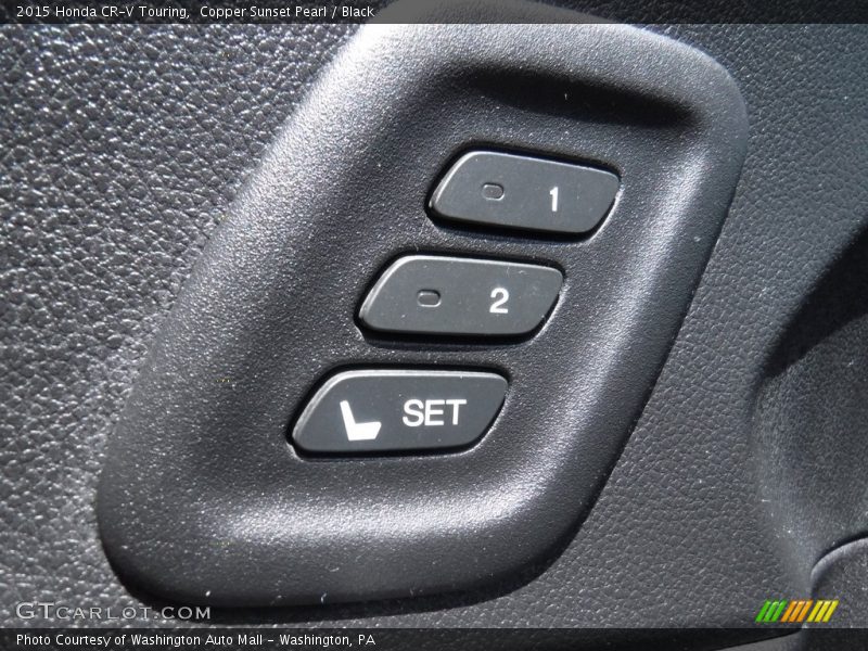 Copper Sunset Pearl / Black 2015 Honda CR-V Touring