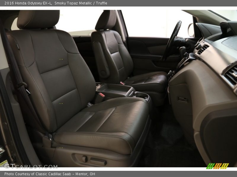 Smoky Topaz Metallic / Truffle 2016 Honda Odyssey EX-L