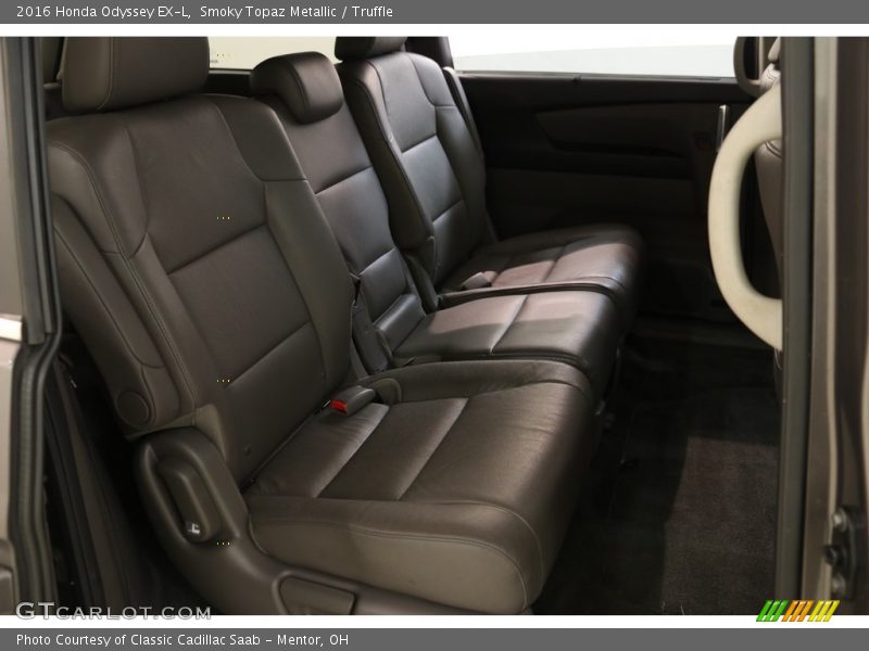 Smoky Topaz Metallic / Truffle 2016 Honda Odyssey EX-L
