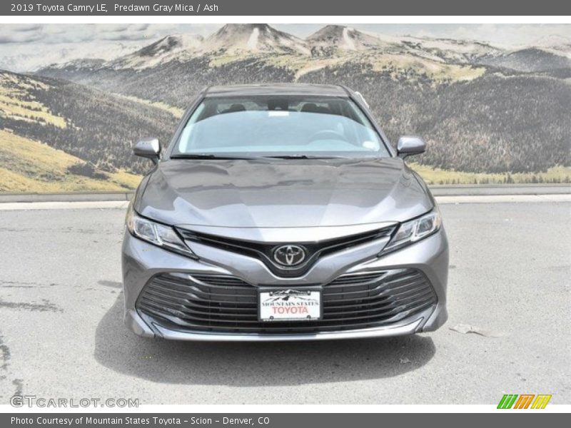 Predawn Gray Mica / Ash 2019 Toyota Camry LE