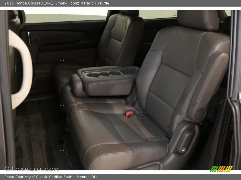 Smoky Topaz Metallic / Truffle 2016 Honda Odyssey EX-L