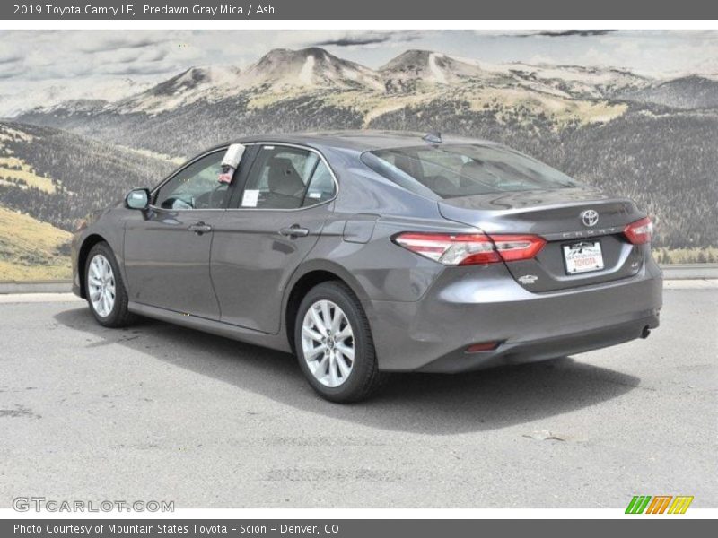 Predawn Gray Mica / Ash 2019 Toyota Camry LE