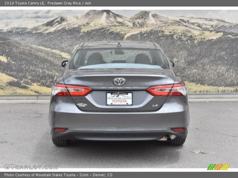 Predawn Gray Mica / Ash 2019 Toyota Camry LE