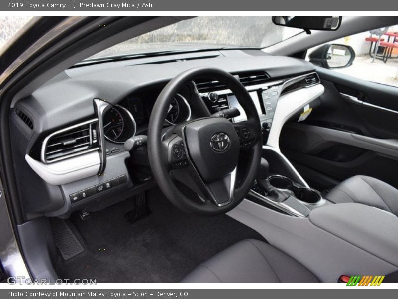 Predawn Gray Mica / Ash 2019 Toyota Camry LE