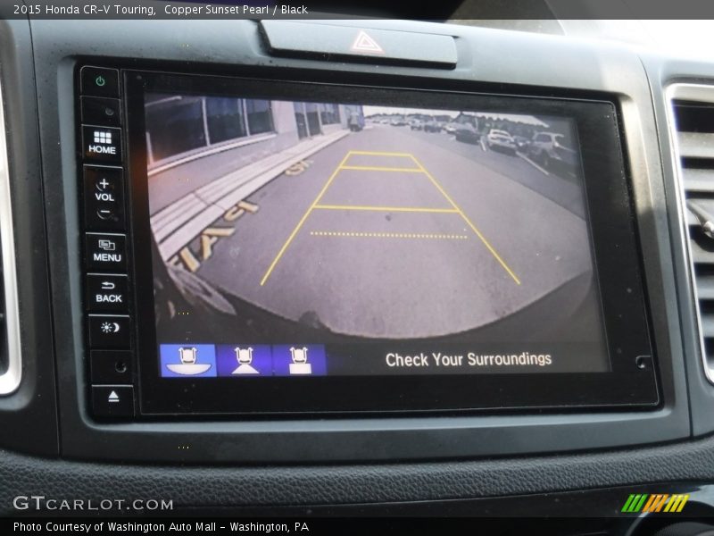 Copper Sunset Pearl / Black 2015 Honda CR-V Touring