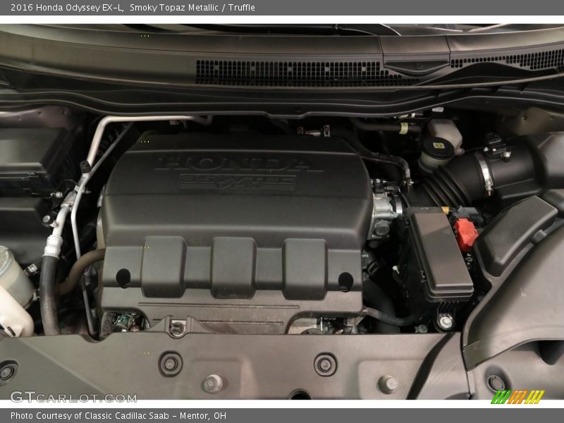 Smoky Topaz Metallic / Truffle 2016 Honda Odyssey EX-L