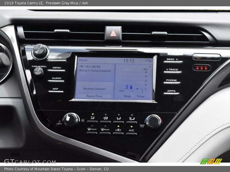 Predawn Gray Mica / Ash 2019 Toyota Camry LE
