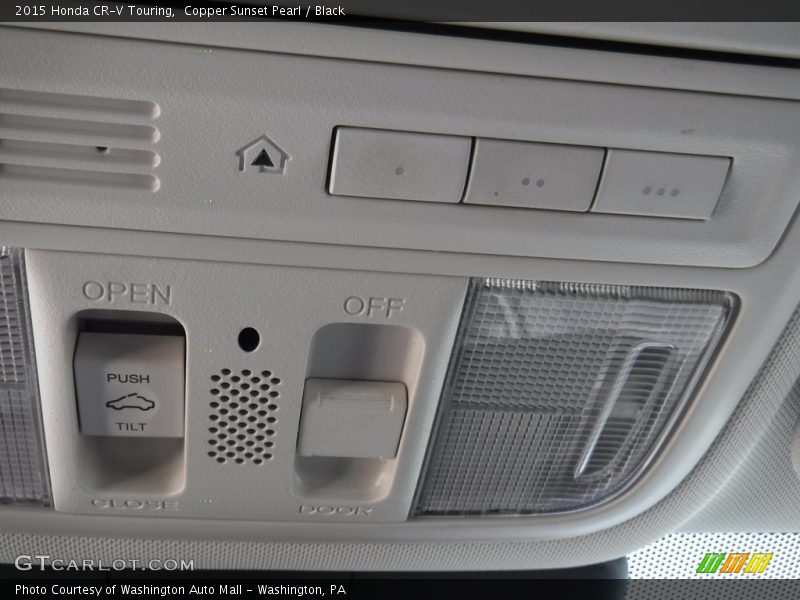 Copper Sunset Pearl / Black 2015 Honda CR-V Touring