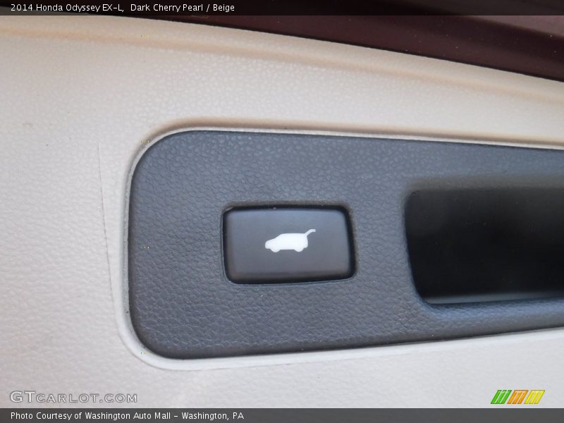 Dark Cherry Pearl / Beige 2014 Honda Odyssey EX-L