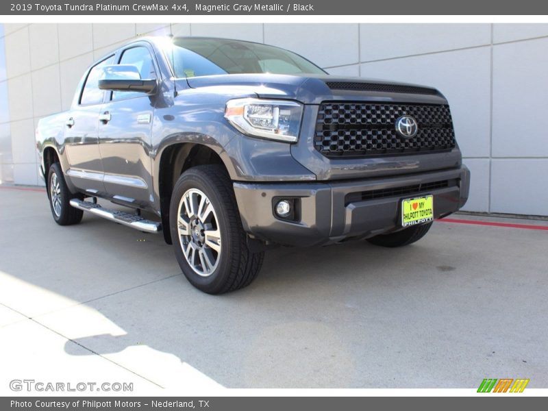 Magnetic Gray Metallic / Black 2019 Toyota Tundra Platinum CrewMax 4x4