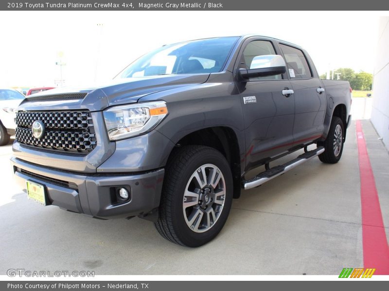 Magnetic Gray Metallic / Black 2019 Toyota Tundra Platinum CrewMax 4x4