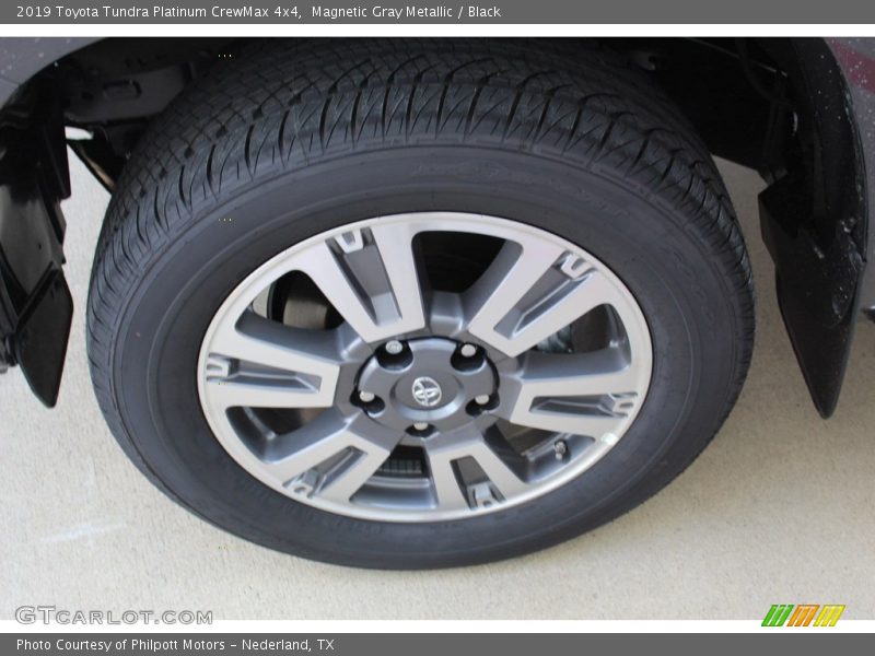 Magnetic Gray Metallic / Black 2019 Toyota Tundra Platinum CrewMax 4x4