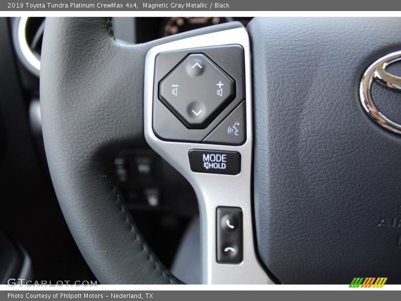 Magnetic Gray Metallic / Black 2019 Toyota Tundra Platinum CrewMax 4x4