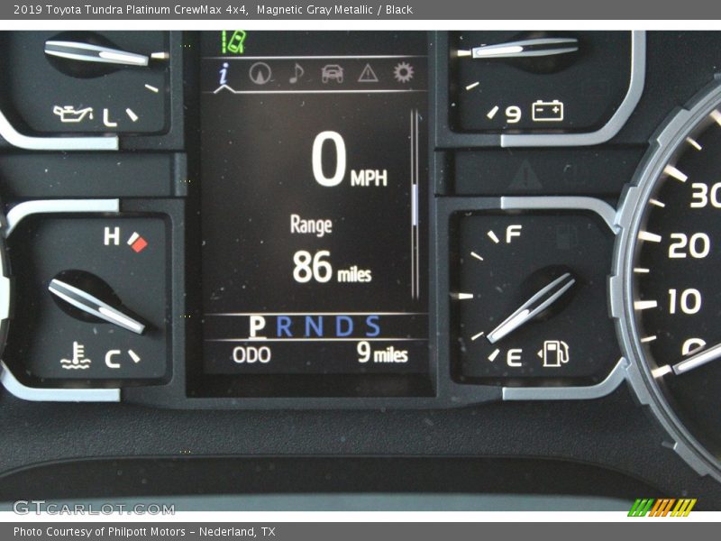 Magnetic Gray Metallic / Black 2019 Toyota Tundra Platinum CrewMax 4x4