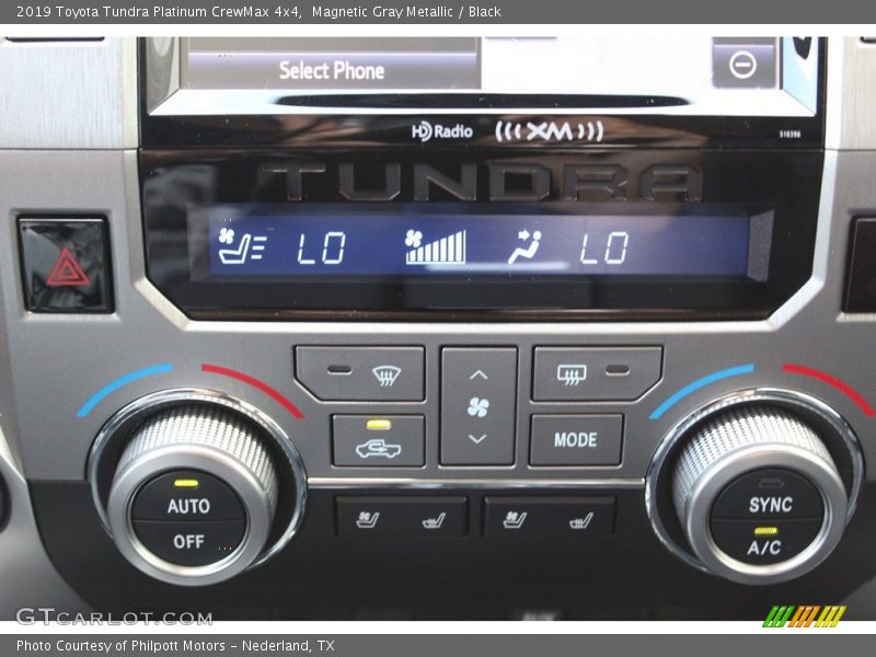 Magnetic Gray Metallic / Black 2019 Toyota Tundra Platinum CrewMax 4x4