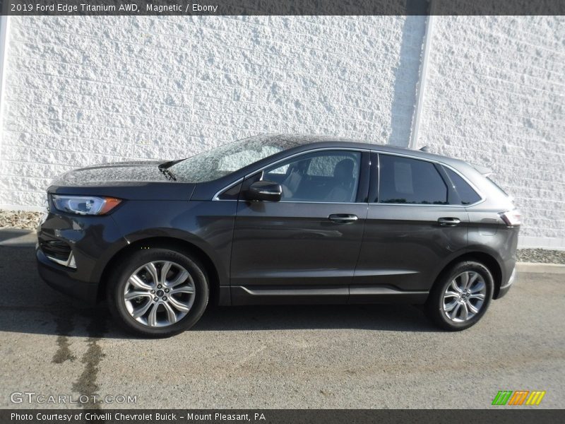 Magnetic / Ebony 2019 Ford Edge Titanium AWD