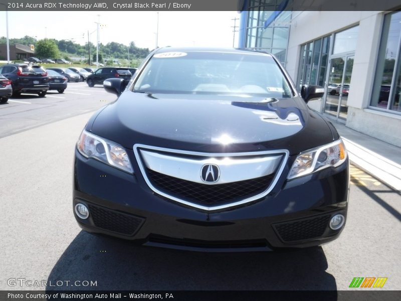 Crystal Black Pearl / Ebony 2014 Acura RDX Technology AWD