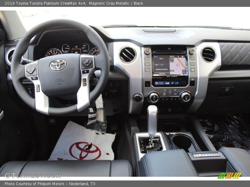Magnetic Gray Metallic / Black 2019 Toyota Tundra Platinum CrewMax 4x4