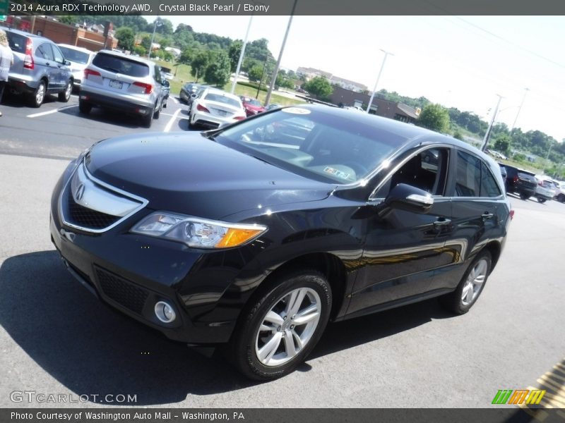Crystal Black Pearl / Ebony 2014 Acura RDX Technology AWD