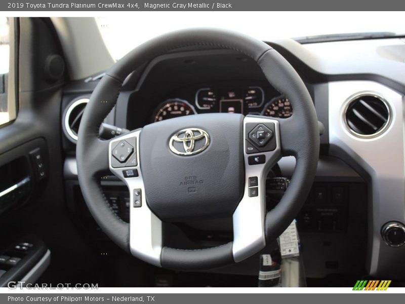 Magnetic Gray Metallic / Black 2019 Toyota Tundra Platinum CrewMax 4x4