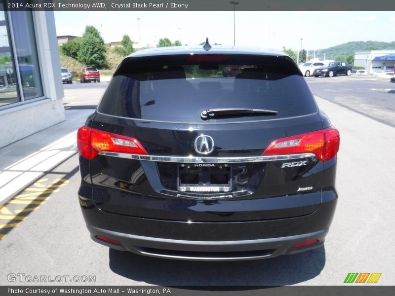 Crystal Black Pearl / Ebony 2014 Acura RDX Technology AWD