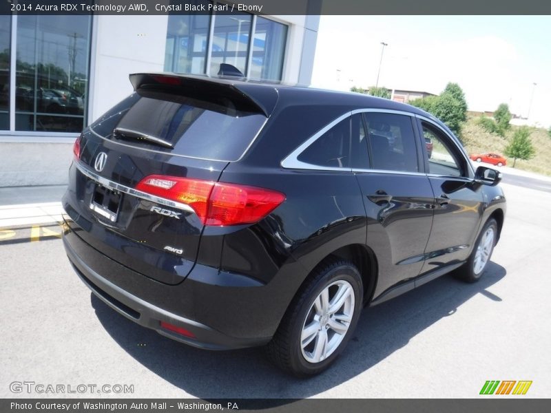 Crystal Black Pearl / Ebony 2014 Acura RDX Technology AWD