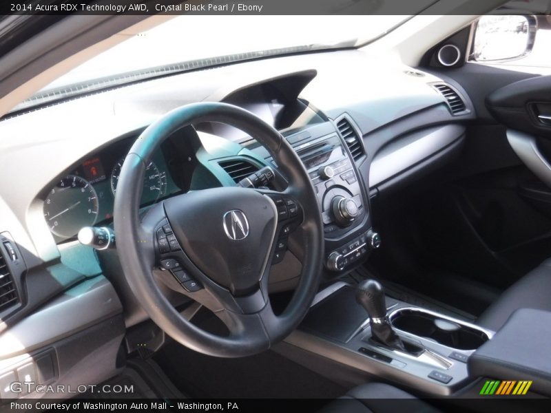 Crystal Black Pearl / Ebony 2014 Acura RDX Technology AWD