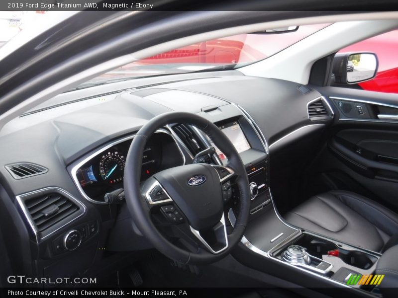 Magnetic / Ebony 2019 Ford Edge Titanium AWD